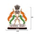 Voila Decorative Indian National Flag for Car Home Office